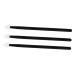 Mikinona 3pcs Makeup Brush Eyeshadow Cosmetic Applicator Eye Shadow Brush Eye Shadow Eyeshadow Sticks Makeup Accessory Eyeshadow Brush Cosmetics Kit Eye Shadow Stick Makeup Tool