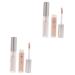 Healeved 4 Pcs Liquid Eyeshadow Lasting Eyeshadow Highlighter Eyeshadow Glitter White Highlighter