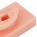 Fallen Ear Model - Soft Silicone Right Ear for Piercing Training & Headphone Display (Light Skin Color) - Reusable & Multi-Purpose - Buy Online on SooperMarket.com
