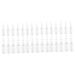 FOMIYES 30 Pcs Rhinitis Spray Bottle Clear Container Spray Bottles for Hair Travel Spray Bottle Nasal Bottles Nasal Spray Container Nasal Spray Pump Bottle Water Container Liquid Bottles 10.2x2.7cmx3pcs Silverx3pcs