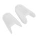 Large Silicone Toe Separators for Overlapping Toes & Bunion Corrector - Foot Care Spacers - Buy Online on SooperMarket.com
