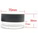 MAGICLULU 2 Pcs Cosmetic Case Empty Loose Face Powder Hen Figurine Makeup Powder Travel Loose Powder Puff 7*3.8cmx2pcs Blackx2pcs - Buy Online on SooperMarket.com