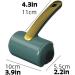 Extra Sticky Lint Roller for Pet Hair - 60 Sheet Reusable Travel Tool for Dogs & Cats - Premium Fur Remover - White - Buy Online on SooperMarket.com
