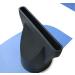 2PCS Black Salon Hair Dryer Nozzle Replacement Set - Fits Outer Diameter 4.5cm and 4.6cm - Professional Hairdressing Styling Tool - Buy Online on SooperMarket.com