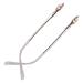 RANARA Eyeglass End Tips Replacement Eyeglass Legs Eyeglass Accessories 1 Pair Women White Replacement Temple Arms Metal Rimless Eyeglass Accessories