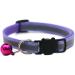 Hepplly 2-Pack Reflective Cat Collars with Bell - Quick Release Kitten Collars (Purple) | Shop Internationally - Buy Online on SooperMarket.com