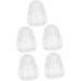 GANAZONO 25 Pcs Vegetable Mini Accessories Pumpkin molds Plastic Reusable molds Cucumber 7.6x5.6cmx5pcs Transparentx5pcs - Buy Online on SooperMarket.com