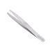Stainless Steel Slanted Tweezer for Ingrown Hair Removal - Professional Tweezers for Eyebrow  Chin Hair  Facial & Hair Remover - Ergonomically Designed for Strong Grip  Define Shapes Plucker Tweezer