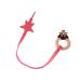 Eco-Friendly Baby Bite Ring Holder - Sore Gums Relief - BPA Free Pink Sheep Design - Buy Online on SooperMarket.com