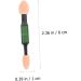 Healeved 30pcs Double Ended Eye Shadow Stick Eyeshadow Brush Eyeshadow Makeup Accessories Rod Aluminum - Buy Online on SooperMarket.com