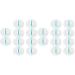 20 Pcs Small Electronic Products Fixed Patches Invisible Non- trace Sensor Patches