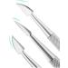 Stainless Steel Nail & Cuticle Care: Precision Toolsfor At-Home Manicures & Pedicures-Expert Silver - Buy Online on SooperMarket.com