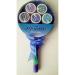 Profusion Lip Treats Set of 5 Lip Balms Blue Lolipop Shape