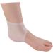 minkissy 3 Pairs Heel Soreness Relief Cushion Sleeves Shoe Inserts Silica Protective Sleeve Pedicure Heel Crack Men and Women White Soft - Buy Online on SooperMarket.com