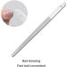 Dajidafu Nail Files Diamond Nails File Stainless Steel Fine Gravel for Surface Manicure Tools with Curved Tip Comfortable Hold Pedicure - Buy Online on SooperMarket.com