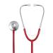 Dixie EMS Lightweight Single Head Stethoscope - Latex-Free for Doctors, Nurses, Students - Red - Buy Online on SooperMarket.com
