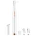 Upgraded Eyebrow Trimmer Precision Facial Hair Trimmer with Comb Battery Operated Painless Electric Eyebrow Razor Facial Hair Remover Face Chin Neck Upper-Lip Peach-Fuzz