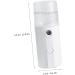 PLAFOPE 1pc Hydrating Instrument Cool Facial Mister Face Steamer Mini Mister Electric Mist Sprayer White Abs - Buy Online on SooperMarket.com