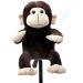 MAZEL Monkey Golf Club Head Cover for 460CC Driver Woods - Protect Your Clubs in Style - Buy Online on SooperMarket.com