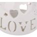 Solomi Fragrance Lamp Love - Ceramic Candle Holder & Essence Oil Burner | International Shipping - Buy Online on SooperMarket.com