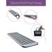 ANGENIL Professional Silicone Heat Resistant Mat Pouch - Portable Travel Mat for Hair Tools - Grey - Buy Online on SooperMarket.com