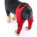 Pet Dog Knee Brace ACL Brace for Dogs Rear Leg Dog Braces for Back Leg for Support for Heals Prevents Injuries Sprains Red Medium Medium Red - Buy Online on SooperMarket.com