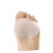 Pair Insoles for High Heels Gel Bunion Protector Foot Straighter Gel Bunion Toe Spreader Forefoot Pad White Soft Splitter Gel Bunion