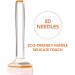 Derma Stamp for Beard and Hair Growth INCELLICE Dermastamp 1.5mm 80 Titanium Microneedling Stamp Individual Golden Needles for Face Body Skin Care Improve Essence Absorption 80 Pins Stamp-1.5mm - Buy Online on SooperMarket.com