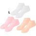 Dajidafu 3 Pairs Moisturizing Socks Foot SPA Pedicure Socks Anti-Drying Sock Repair Heel Protector Foot Care Tool for Woman - Buy Online on SooperMarket.com