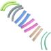 Dajidafu 6 Pairs Eyelash Curling Tool Reusable Silicone Eye Lash Ironing Tools Replacement Part Makeup for Professional Salon - Buy Online on SooperMarket.com