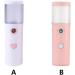 Dajidafu Face Mist Sprayer 30ml Rechargeable Moisturizing Facial Humidifier Portable Atomizer Salon Water Steamer Refillable Mister Pink - Buy Online on SooperMarket.com