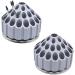 Angzhili Dental Grinding Head Box Bur Holder 360 Degree Rotating Honeycomb Grinding Tips Bit Stand Storage Rack Display Rack Bur Box Bur Holder (Grey) - Buy Online on SooperMarket.com
