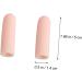 Finger Cots Set - 8 Pcs Finger Tips & Toe Sleeve Covers for Pain Relief - Beige Thin Section - Thumb and Toe Protectors Included - Buy Online on SooperMarket.com