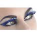 Amscan 397281.22 Non Toxic Self Adhesive Blue Tinsel False Eyelashes - Hypoallergenic Beauty Enhancement - Buy Online on SooperMarket.com