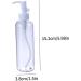 Bottle Plastic Press Transparent Lotion Dispenser Bottle Cosmetic Containers for Travel 100ML Bottle - Buy Online on SooperMarket.com