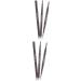 Beavorty 2pcs 2 1 Eyebrow Brush Eyebrow Pen Brow Pencil Microblading Pen Eye Brow Brush Makeup 3 Proof - Buy Online on SooperMarket.com