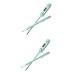 Unomor Stainless Steel Thermometer 2pcs Water Thermometer Feeding Bottle Baby Food LED Thermometer Greenx2pcs 18.5X3cmx2pcs