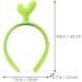 minkissy Bean Sprouts Headband Funny Headpiece Cosplay Headband Cute Headband Women Sprouts Headband Hair Accessories for Party Cosplay - Buy Online on SooperMarket.com