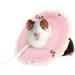 Small Pet Elizabeth Collar Protective Circle Nursing Ring Lightweight Elizabethan Collar for Guinea Pigs and Rabbits Pink - Buy Online on SooperMarket.com