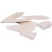 Angelikashalala Parrots Chew Toys - 6 Natural Cuttlefish Bones 10-12cm for Parrots, Birds, Reptiles, Tortoises, and Snails - Buy Online on SooperMarket.com