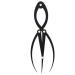 Gogogmee Metal Eyebrow Ruler Eyebrow Tools Stainless Steel Ruler for Eyebrow Positioning Ruler Curve