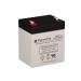 CA1240 12 Volt 5 AmpH SLA Replacement Battery with F1 Terminal