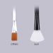 Silicone Face Mask Brush 2PCS Set - Flexible Facial Mud Applicator Tools for Moisturizers - Wood Handle, Ideal for Clay and Charcoal Masks - Buy Online on SooperMarket.com