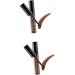 Beavorty 2pcs Brow Pencil Pen Gel Cream Powder Lasting - Buy Online on SooperMarket.com
