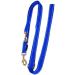 Reflective Dog Leash for Large Dogs - Adjustable 2.4m Double Linen Made in Germany Blue (20mm) - Perfect for International Shipping - Buy Online on SooperMarket.com