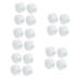 minkissy 20 Rolls Photocard Holder Keychain Adhesive Eyelid Lash Tape Clear Duct Tape Eye Lift Strip Invisible Tape Eyelid Tapes Medical Tape Tape Eyes Beauty Stickers White or