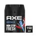 AXE (6 Pack) Adrenalin Body Spray for Men 5.07 Oz (150ml) |Mandarin & Sandalwood scent |48H Non Stop Fresh |by SBD - Buy Online on SooperMarket.com