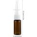 Dajidafu 15ml Nasal Spray Bottle Portable Plastic Empty Refillable Pump Sprayers Container Spraying Atomizers Travel Makeup Water - Buy Online on SooperMarket.com
