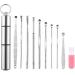 10-Piece Ear Pick Cleansing Tool Set with Storage Box - Earwax Removal Kit with Cleaning Brush - Buy Online on SooperMarket.com