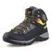 GRITION Men's Hiking Boots Waterproof Lightweight Ankle High Walking Boots Lace Up Non Slip Breathable Comfort Trekking Travelling Outdoor Shoes Winter 10.5 Yellow